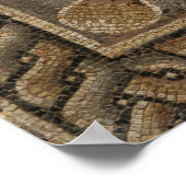 Alexander the Great, Bucephalus and Peritas mosaic Poster (Hoek)