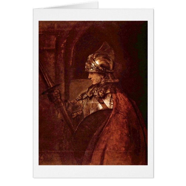 Alexander The Great By Rembrandt van Rijn (Voorkant)