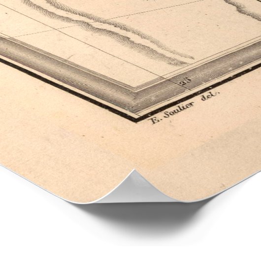 Alexander The Great Empire Map (1838) Poster (Hoek)