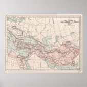 Alexander The Great Empire  Map (1901) Poster (Voorkant)
