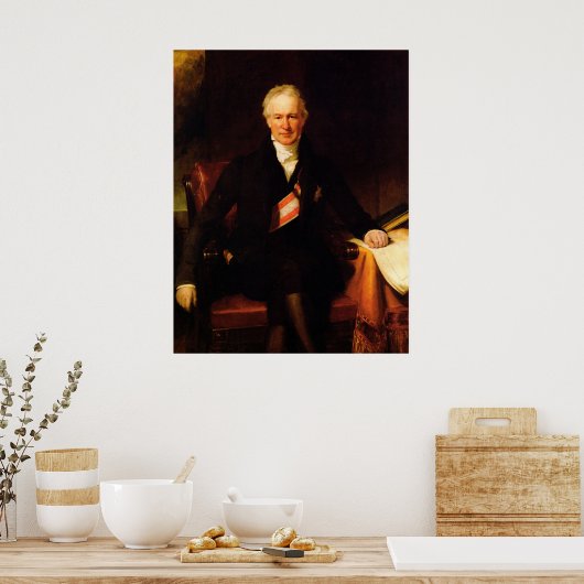 Alexander Von Humboldt Poster (Keuken)