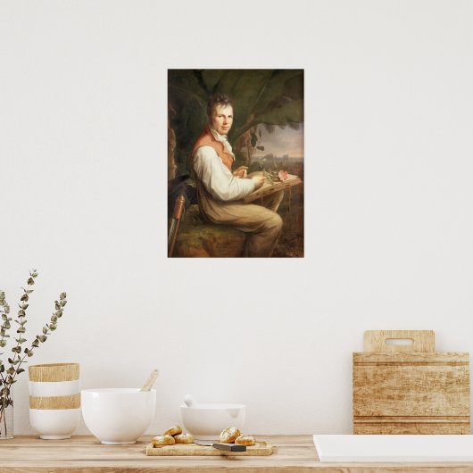 Alexander von Humboldt Poster (Keuken)