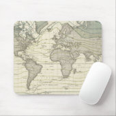 Alexander von Humboldt's systeem isothermische kro Muismat (Met muis)