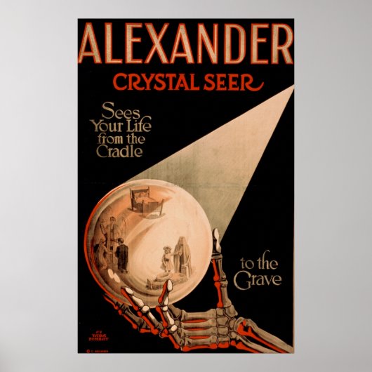 Alexander ziet je leven vanaf de wieg poster (Voorkant)