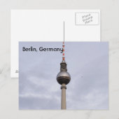 Alexanderplatz Tower Briefkaart (Voorkant / Achterkant)