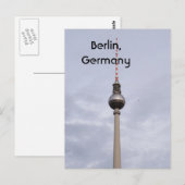 Alexanderplatz Tower Briefkaart (Voorkant / Achterkant)