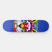Alexander's Cat blauw skateboard (Horizontaal)
