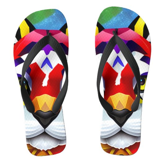 Alexander's Cat brede teenslippers (Voetbed)