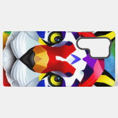 Alexander's Cat closeup Samsung S22 Ult phone case Galaxy Hoesje (Achterkant horizontaal)