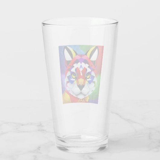 Alexander's Cat glazen tumbler (Achterkant)