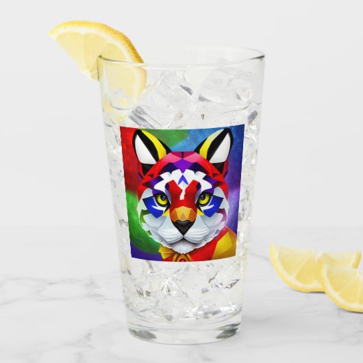Alexander's Cat glazen tumbler (Voorkant ijs)