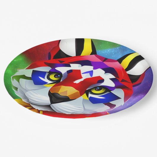 Alexander's Cat grote papieren borden Papieren Bordje (Gekanteld)