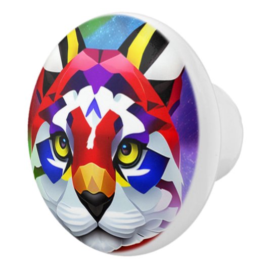 Alexander's Cat keramische knop (Rechts)