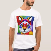 Alexander's Cat mannen wit T-shirt (Voorkant)