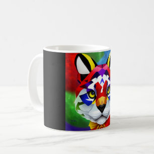Alexander's Cat mok met zwarte binnenkant