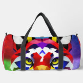 Alexander's Cat red duffel bag Plunjezak (Voorkant)