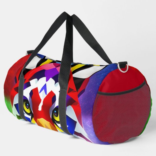 Alexander's Cat red duffel bag Plunjezak (Rechterhoek)