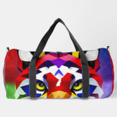 Alexander's Cat red duffel bag Plunjezak (Achterkant)