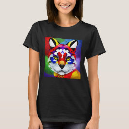 Alexander's Cat vrouwen zwarte T-shirt