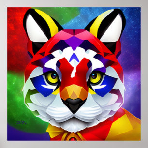 Alexander's Cat waarde matte poster
