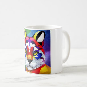 Alexander's Cat witte midden mok
