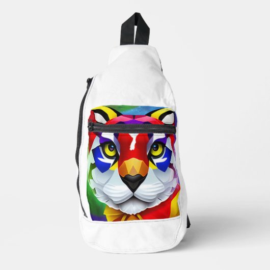 Alexander's Cat witte rugzak (Voorkant)