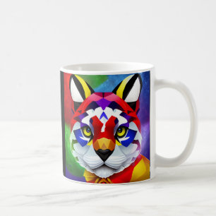 Alexander's Cat zwarte mok voor de linkerhand