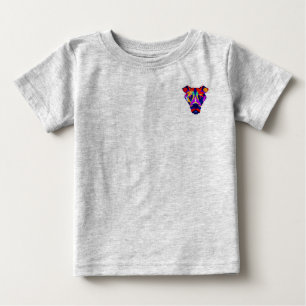 Alexander's Dog baby grijs T-shirt zak