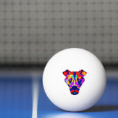 Alexander's Dog wit 3-sterren ping pong bal Pingpongbal (Net)