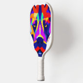 Alexander's Dog witte Pickleball Paddle (Links)