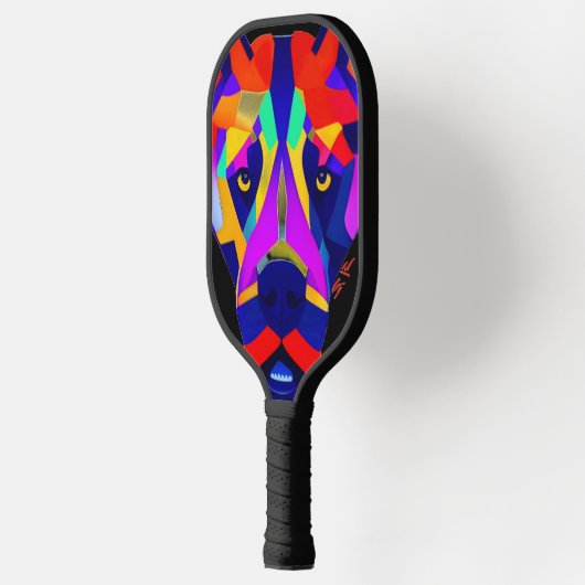 Alexander's Dog zwart Pickleball Paddle (Links)