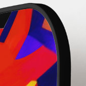 Alexander's Dog zwart Pickleball Paddle (Links Detail)