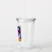 Alexander's kat helder acryl tumbler drinkbeker (Links)