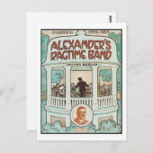 Alexander's Ragtime Band  Songbook Hoesje Briefkaart (Voorkant / Achterkant)