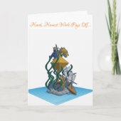 "Alexander's Triumph" - Gefeliciteerd Kaart (Voorkant)