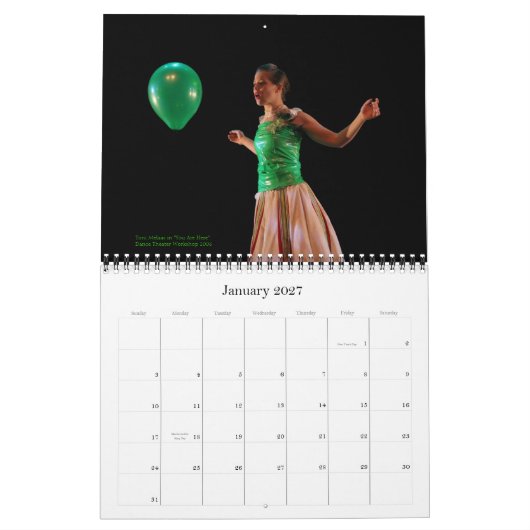 Alexandra Beller/Dances 2008 Agenda Kalender (Jan 2027)