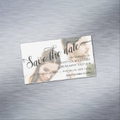 Alexandra Budget 25 Save the Date Magnets Magnetisch Visitekaartje (Voorbeeld)