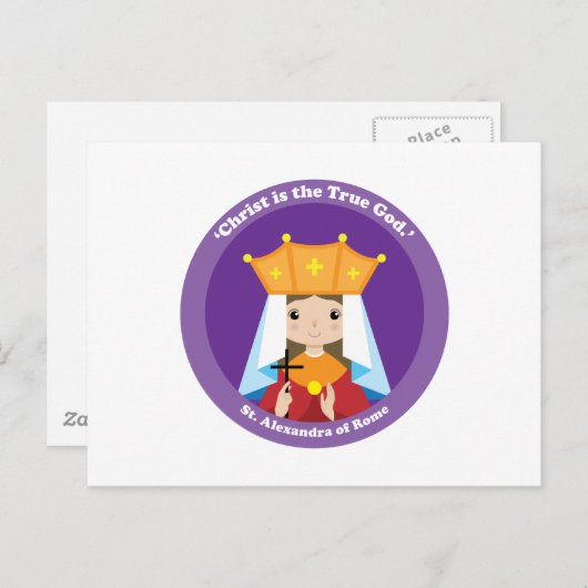Alexandra de Rome Briefkaart (Voorkant / Achterkant)