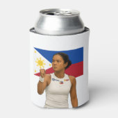 Alexandra Eala – Guadalajara Kampioen 2025 Blikjeskoeler (Blikje Voorkant)