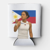 Alexandra Eala – Guadalajara Kampioen 2025 Blikjeskoeler (Voorkant)