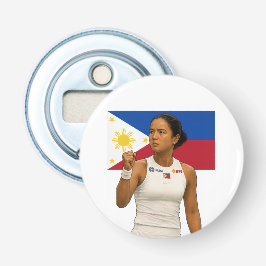Alexandra Eala – Guadalajara Kampioen 2025 Button Flesopener