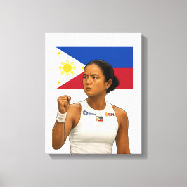 Alexandra Eala – Guadalajara Kampioen 2025 Canvas Afdruk