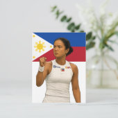 Alexandra Eala – Guadalajara Kampioen 2025 Feestdagenkaart (Staand voorkant)