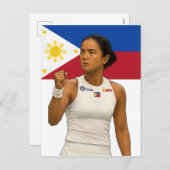 Alexandra Eala – Guadalajara Kampioen 2025 Feestdagenkaart (Voorkant / Achterkant)