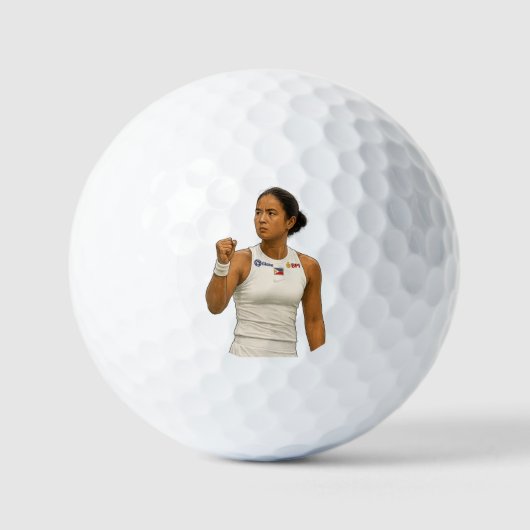 Alexandra Eala – Guadalajara Kampioen 2025 Golfballen (Voorkant)