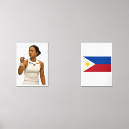 Alexandra Eala – Guadalajara Kampioen 2025 Muurkunst Sets