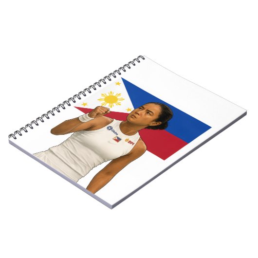 Alexandra Eala – Guadalajara Kampioen 2025 Notitieboek (Linkerzijde)