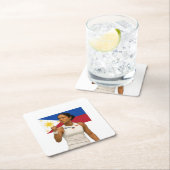 Alexandra Eala – Guadalajara Kampioen 2025 Onderze Kartonnen Onderzetters (Insitu)