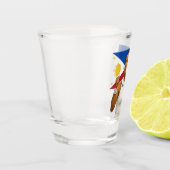 Alexandra Eala – Guadalajara Kampioen 2025 Shot Glas (Links)