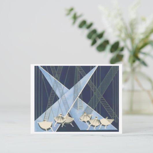 Alexandra Exter Feestdagenkaart (Staand voorkant)